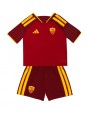 AS Roma Santiago Castro #9 Domácí dres pro děti 2026-27 Krátký Rukáv (+ trenýrky)